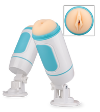 Laden Sie das Bild in den Galerie-Viewer, Double-Hole-Masturbator mit Saugfuß Sometimes