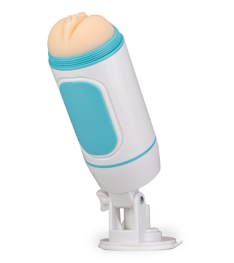 Double-Hole-Masturbator mit Saugfuß Sometimes