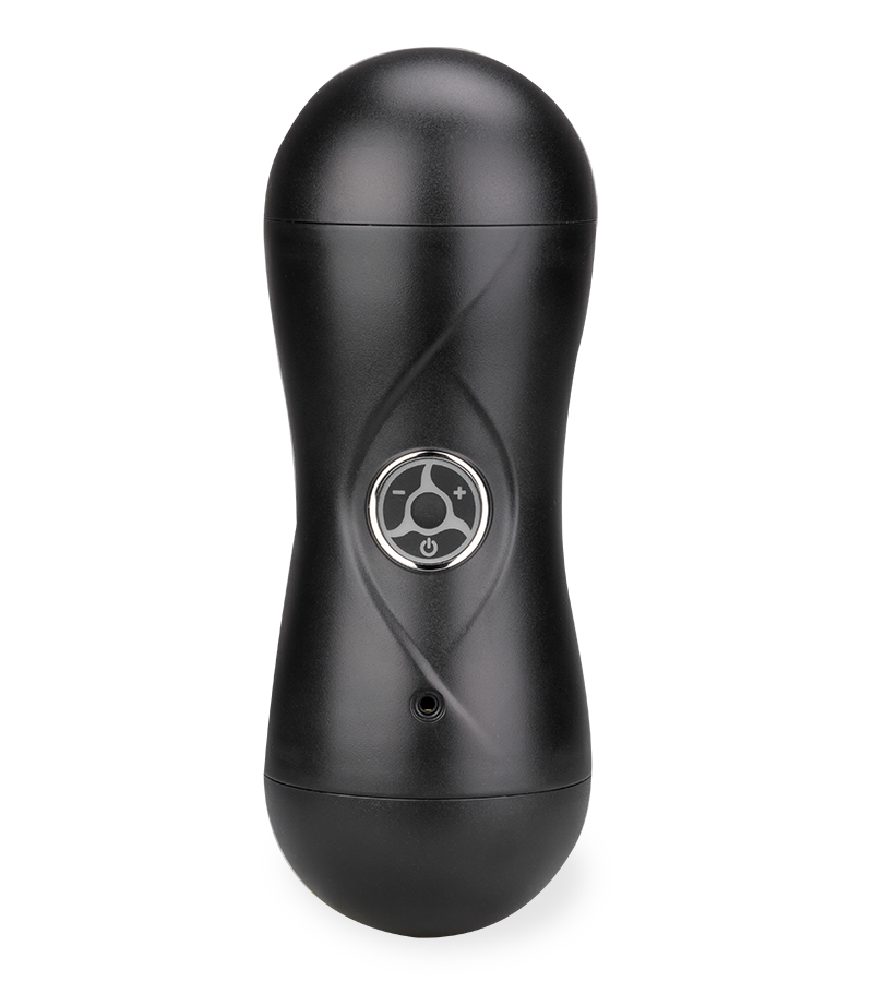 Double-Hole-Masturbator mit Vibration und Audiofunktion Juice