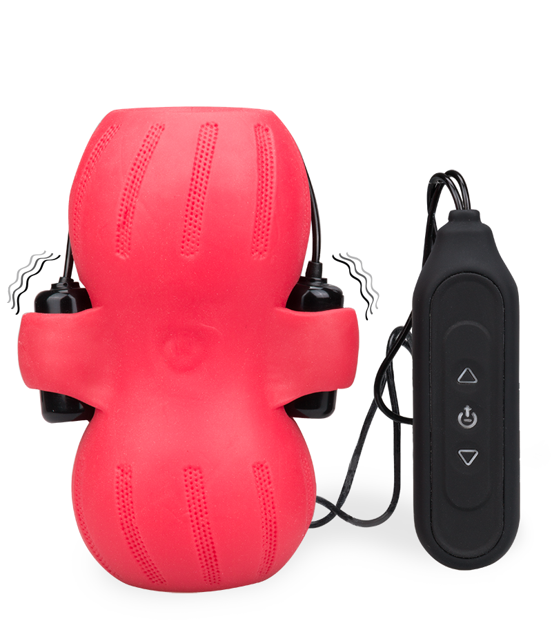 Double-Hole-Taschenmuschi mit Vibration Supernova