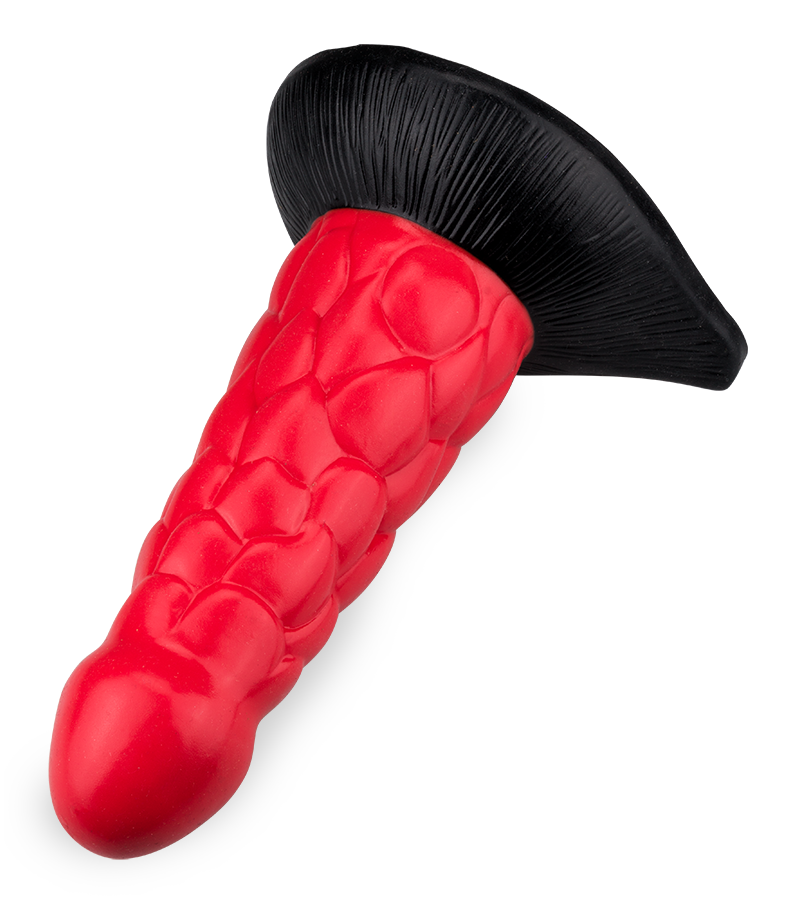 Dragon Dildo mit Schuppen und Saugnapf 18,5 cm