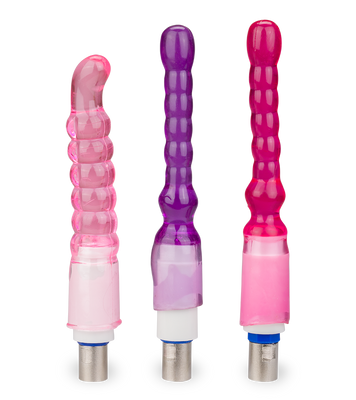 Dreierpack Analplugs für Fickmaschine