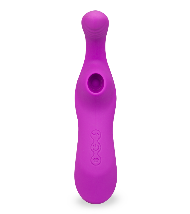 Druckwellenstimulator mit Innendildo Diva