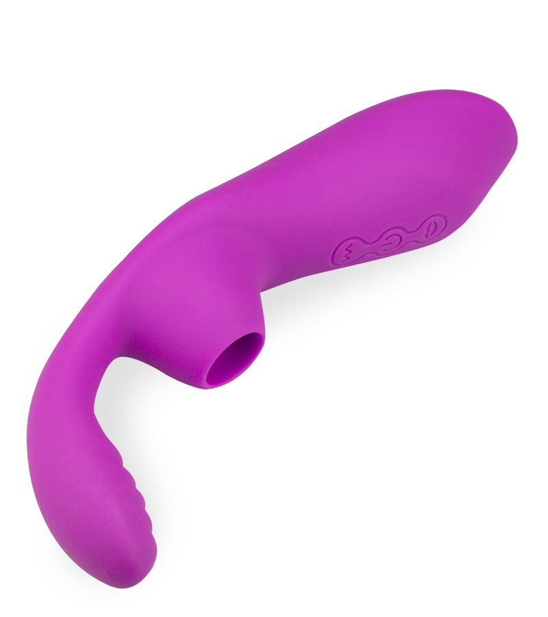 Druckwellenstimulator mit Innendildo Diva