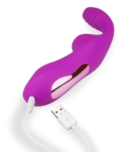 Laden Sie das Bild in den Galerie-Viewer, Druckwellenstimulator mit Innendildo Diva