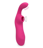 Druckwellenstimulator mit Innendildo Diva