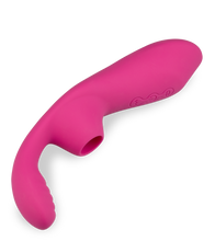 Laden Sie das Bild in den Galerie-Viewer, Druckwellenstimulator mit Innendildo Diva