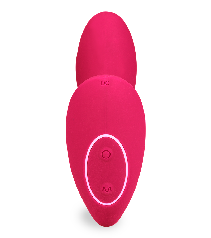 Druckwellenstimulator mit Innendildo Fame