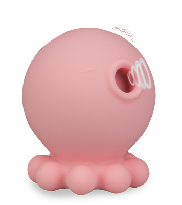 Druckwellenstimulator mit Vibration Poulpi