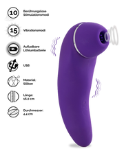 Laden Sie das Bild in den Galerie-Viewer, Druckwellenvibrator Vibee-Girl