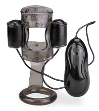 Laden Sie das Bild in den Galerie-Viewer, Eichelvibrator mit Cockring Tio