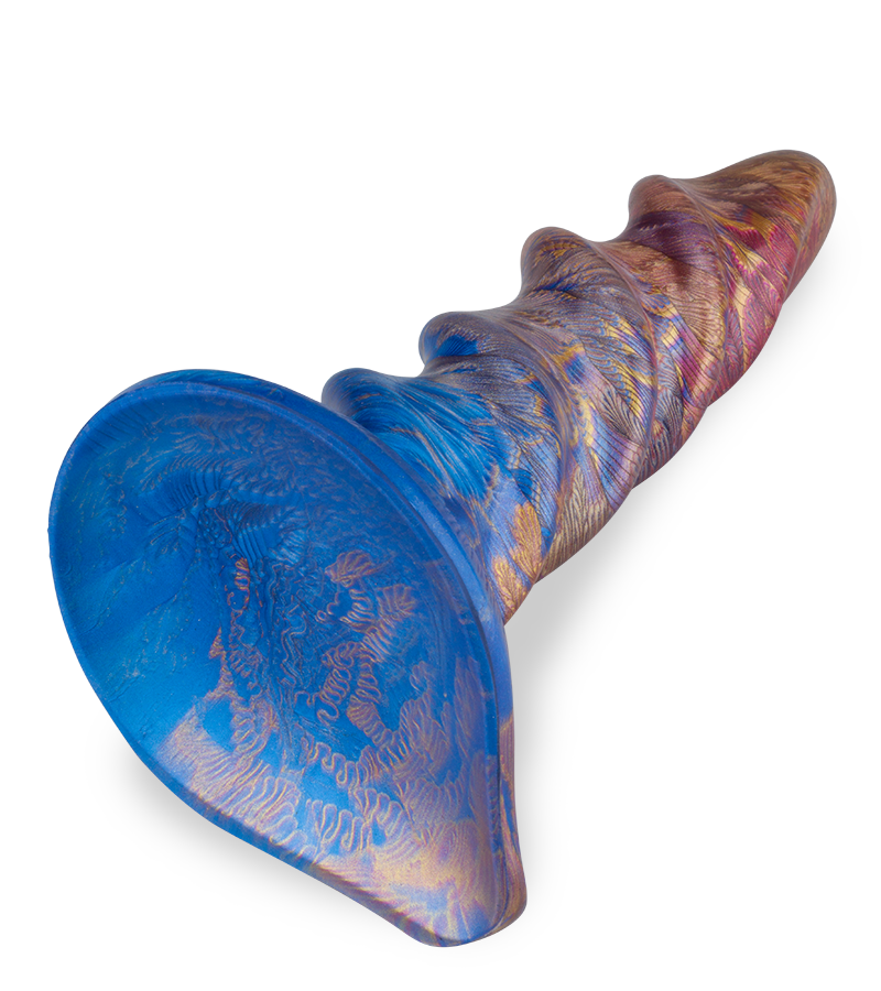 Einhorn-Dildo mit Saugnapf 22 cm