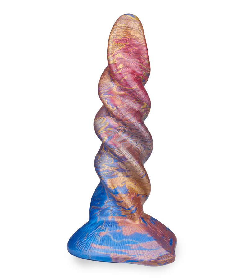 Einhorn-Dildo mit Saugnapf 22 cm