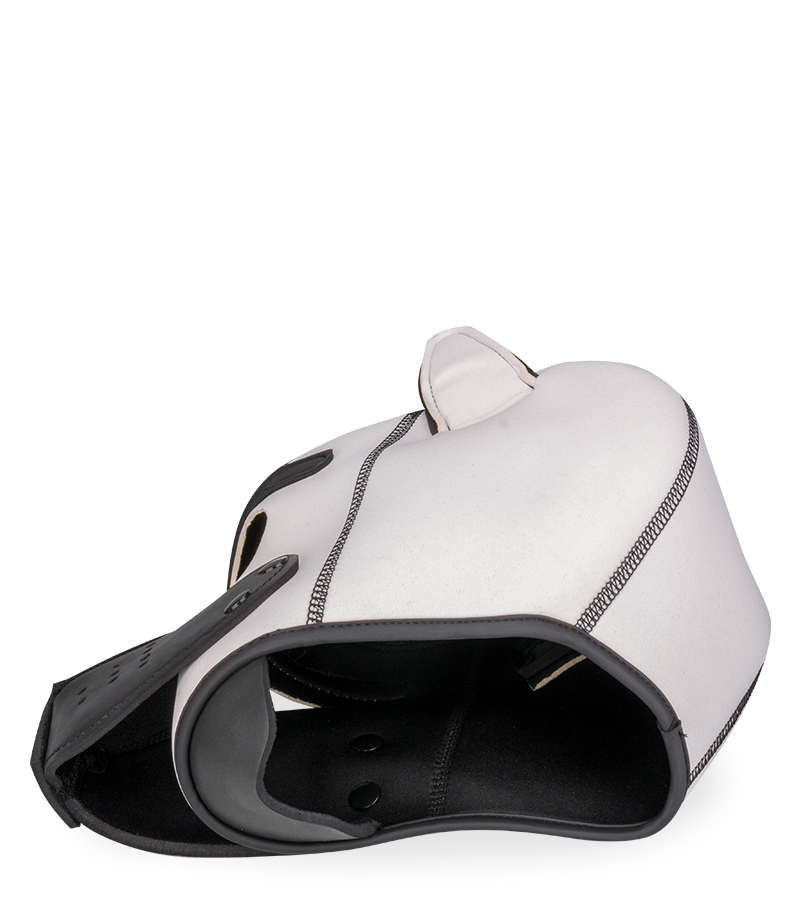 Farbige Puppy-Play-Hundemaske aus Neopren