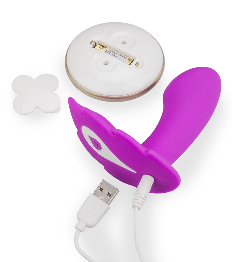 Ferngesteuerte Vibrating Panty aus Silikon