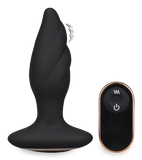 Ferngesteuerter Analplug mit Vibration Aïnata