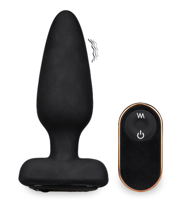 Ferngesteuerter Analplug mit Vibration Mars