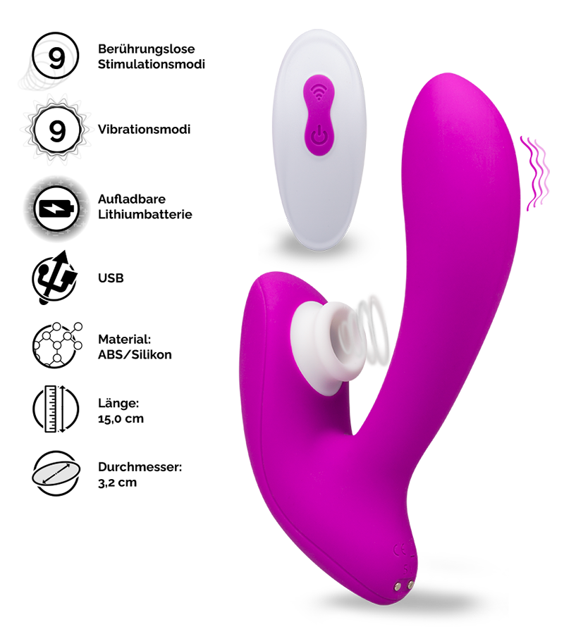 Ferngesteuerter Druckwellenvibrator Tricker