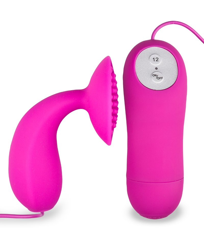 Ferngesteuerter Klitorisstimulator mit Lustnoppen