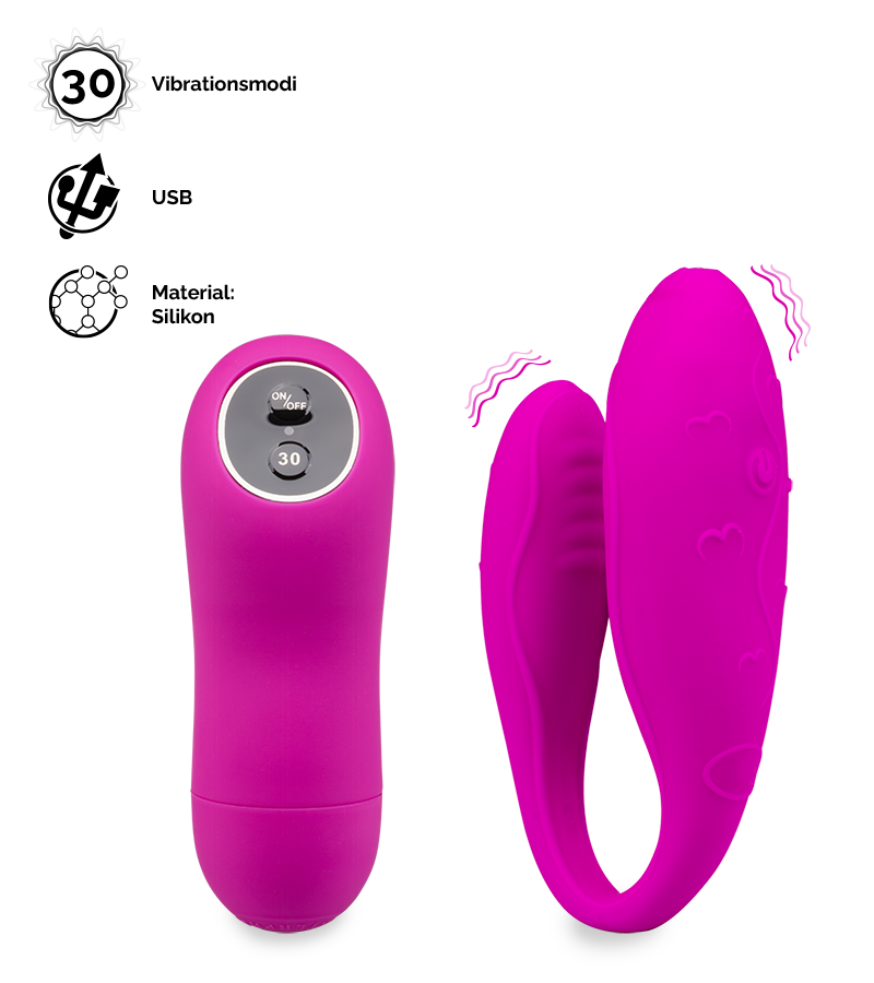 Ferngesteuerter Paar-Vibrator Lov&#039;Inside™