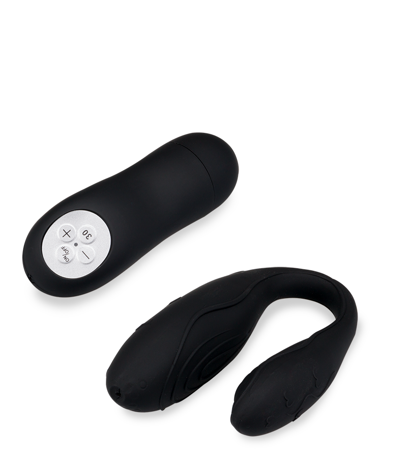 Ferngesteuerter Paar-Vibrator Lov&#039;Inside™ – Schwarz