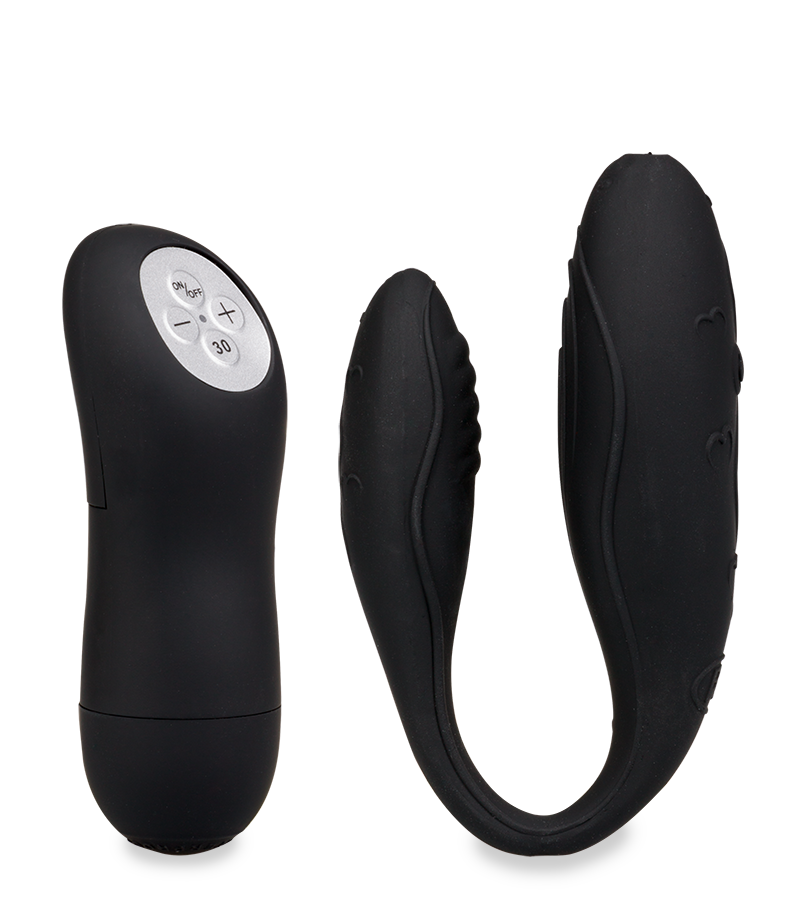 Ferngesteuerter Paar-Vibrator Lov&#039;Inside™ – Schwarz