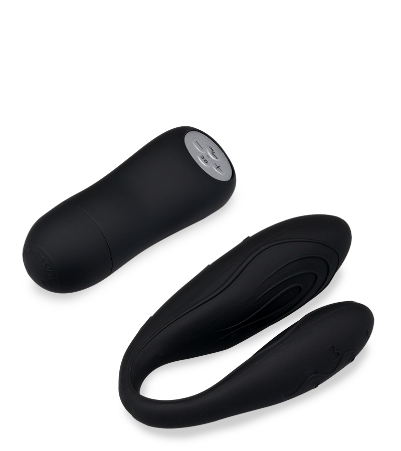 Ferngesteuerter Paar-Vibrator Lov&#039;Inside™ – Schwarz
