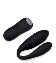 Laden Sie das Bild in den Galerie-Viewer, Ferngesteuerter Paar-Vibrator Lov&#039;Inside™ – Schwarz