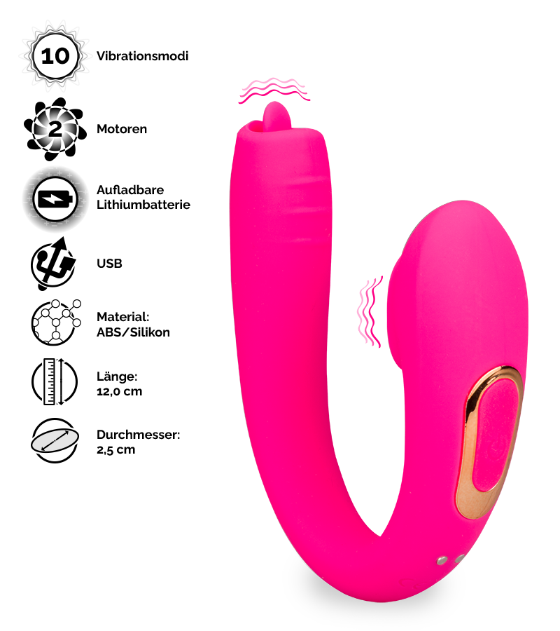 Ferngesteuerter Paarvibrator Many