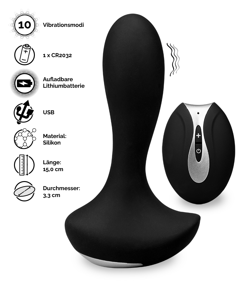 Ferngesteuerter Prostata-Plug Fresh
