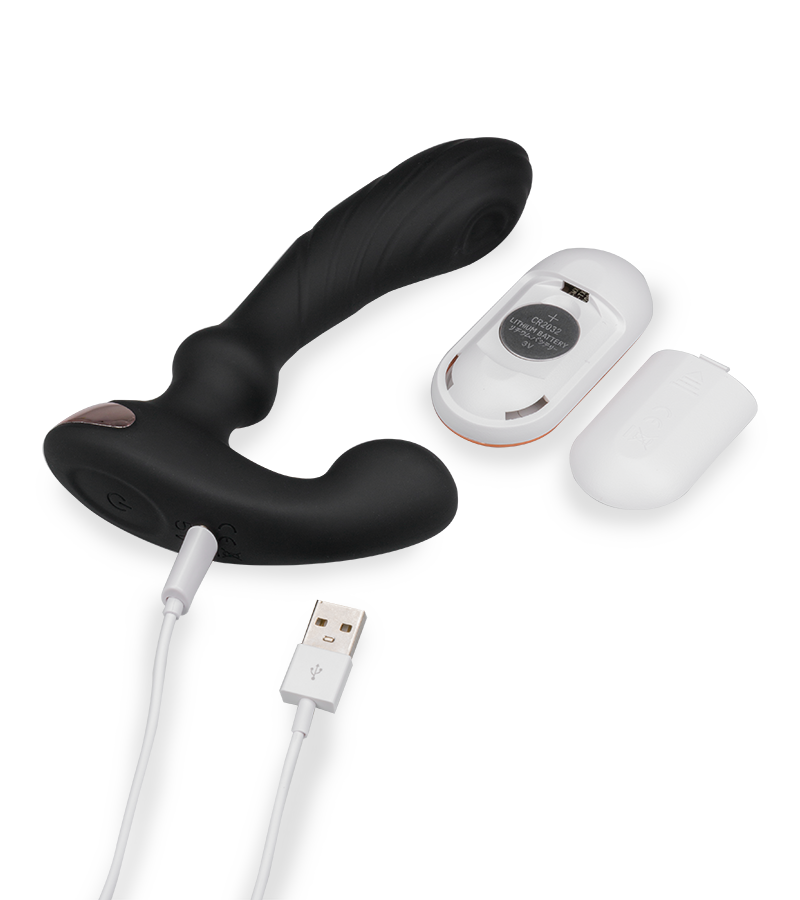 Ferngesteuerter Prostatavibrator mit 9 Modi