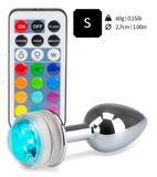 Ferngesteuerter Rosebud-Analschmuck mit Multicolor LED