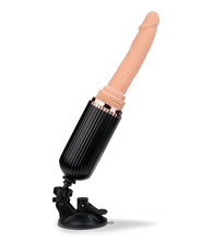 Laden Sie das Bild in den Galerie-Viewer, Ferngesteuerter Stoßdildo mit Vibration und Saugnapf Owen