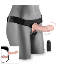 Laden Sie das Bild in den Galerie-Viewer, Ferngesteuerter Umschnallvibrator mit Innendildo