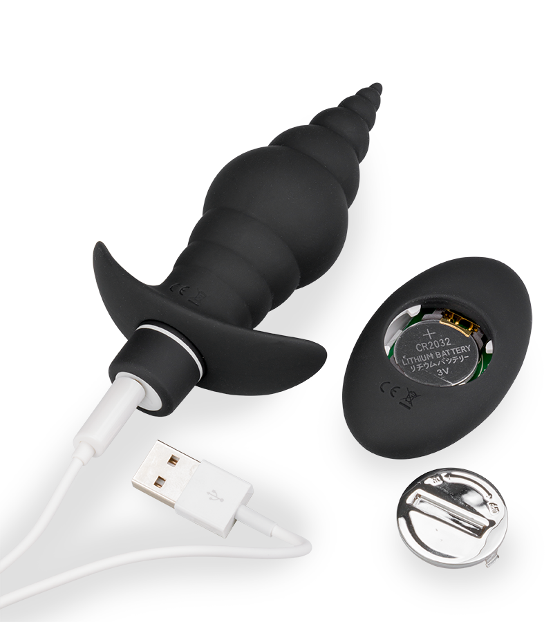 Ferngesteuerter vibrierender Analplug Cupid