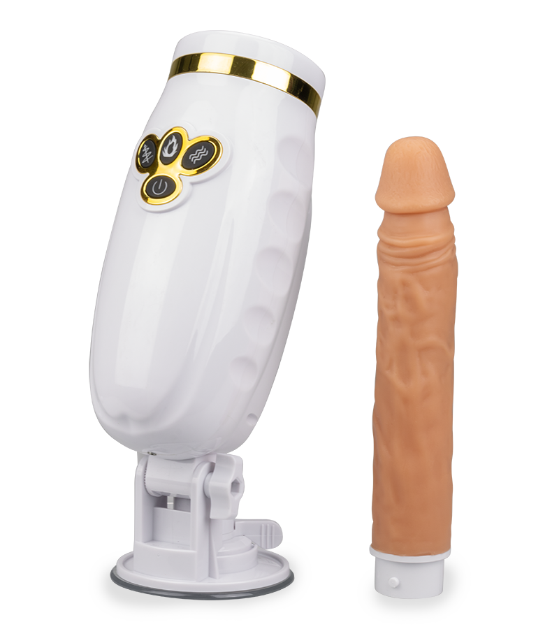 Fickmaschine mit Heizdildo und 16 Stufen