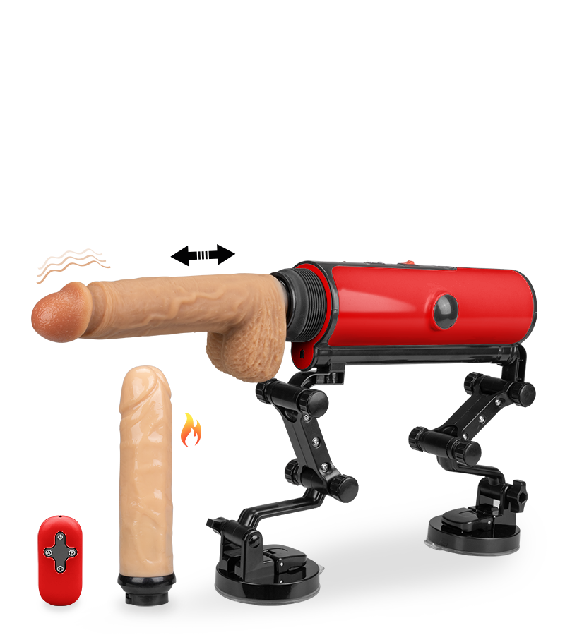 Fickmaschine mit Heizdildo und Dildovibrator