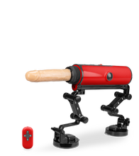 Laden Sie das Bild in den Galerie-Viewer, Fickmaschine mit Heizdildo und Dildovibrator