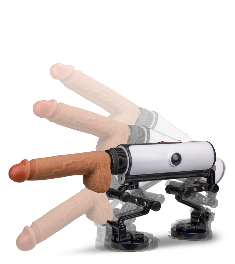 Fickmaschine mit Heizdildo und Dildovibrator