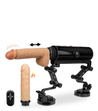 Fickmaschine mit Heizdildo und Dildovibrator