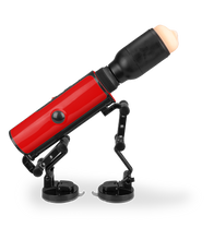 Laden Sie das Bild in den Galerie-Viewer, Fickmaschine mit vibrierendem Masturbator