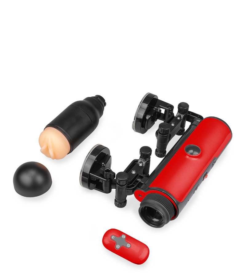 Fickmaschine mit vibrierendem Masturbator