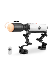 Laden Sie das Bild in den Galerie-Viewer, Fickmaschine mit vibrierendem Masturbator