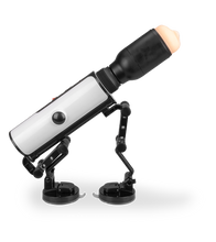 Laden Sie das Bild in den Galerie-Viewer, Fickmaschine mit vibrierendem Masturbator