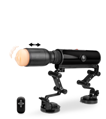 Fickmaschine mit vibrierendem Masturbator