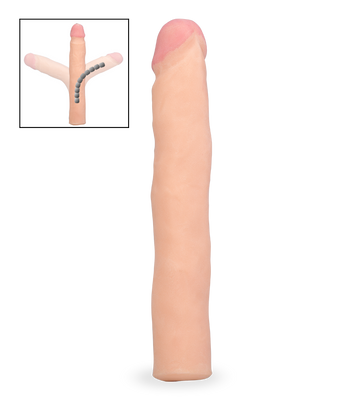 Formbarer Dildo ohne Hoden, M-Größe