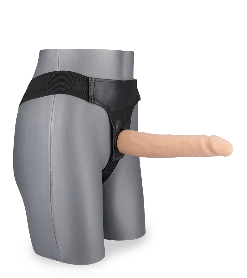 Formbarer XXL-Strapon-Dildo aus Silikon