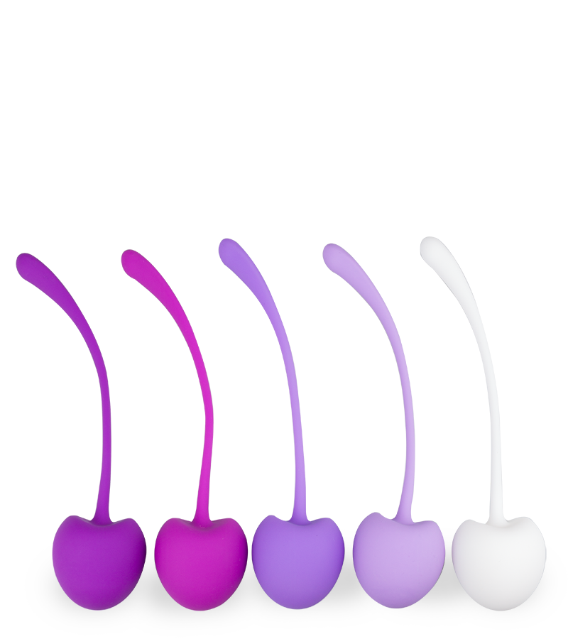 Fünferpack Kegel Balls Cherry