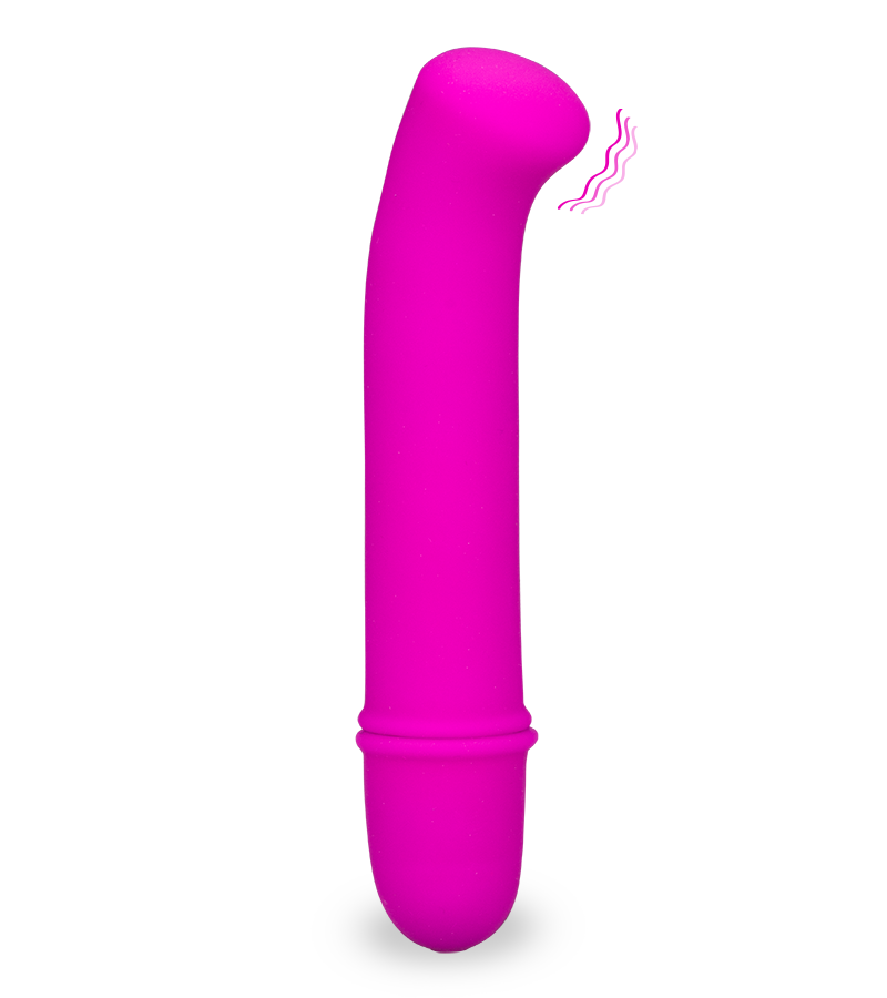 G-Punkt-Minivibrator mit gebogener Spitze