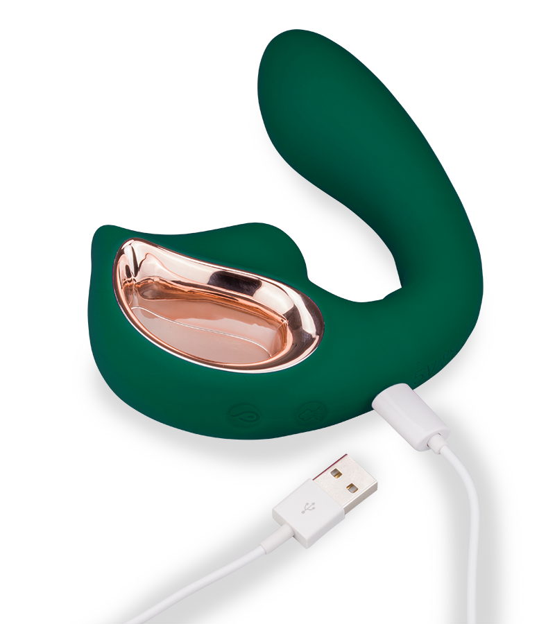 G-Punkt-Vibrator mit Druckwellen Empress